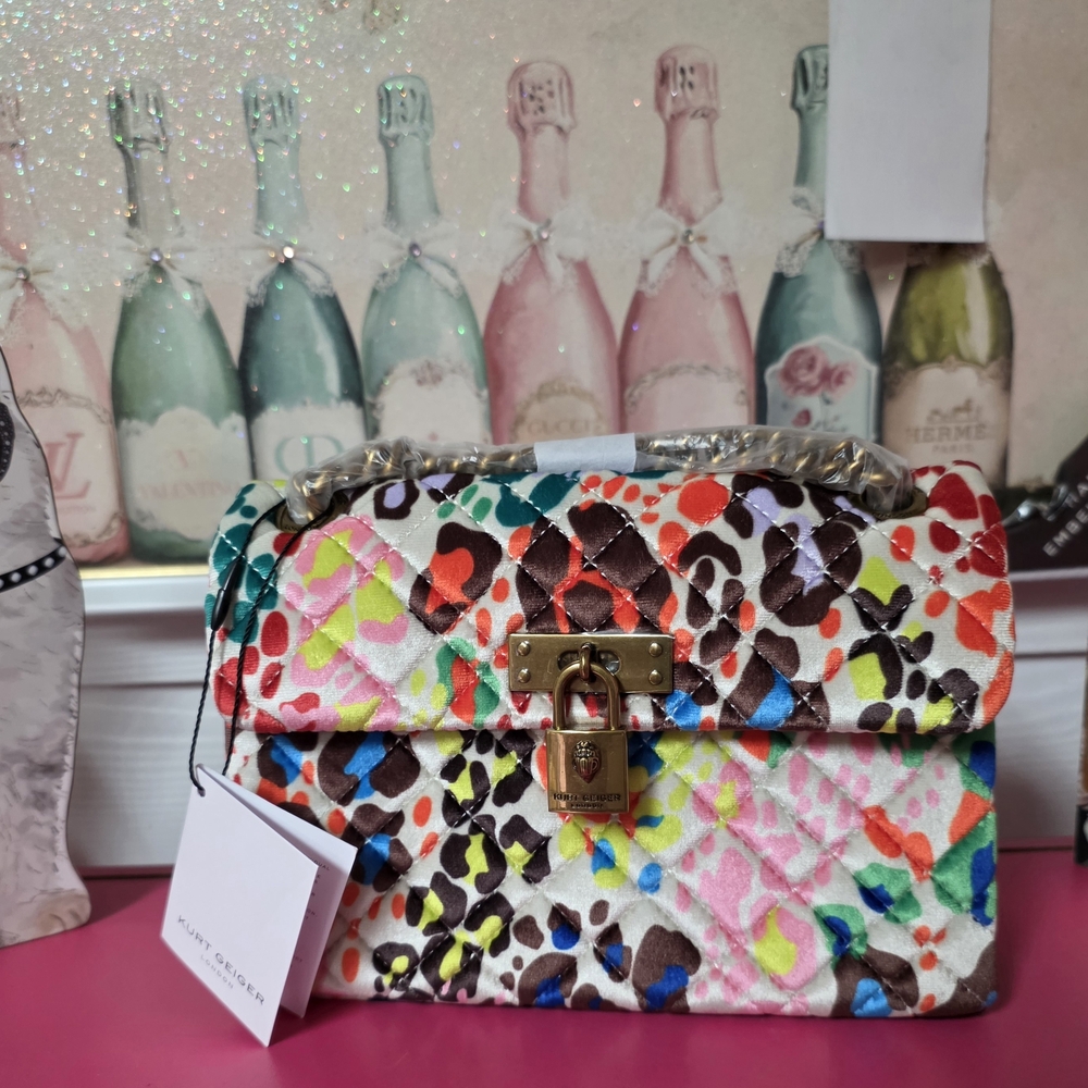 Colorful Quilted Women's Bag
